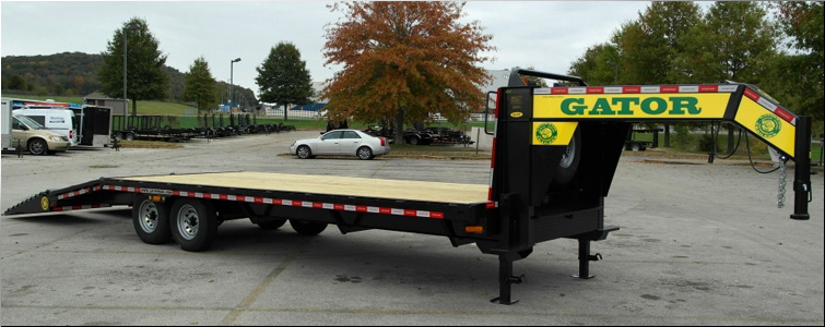Gooseneck flat bed trailer for sale14k  Wayne County, Kentucky